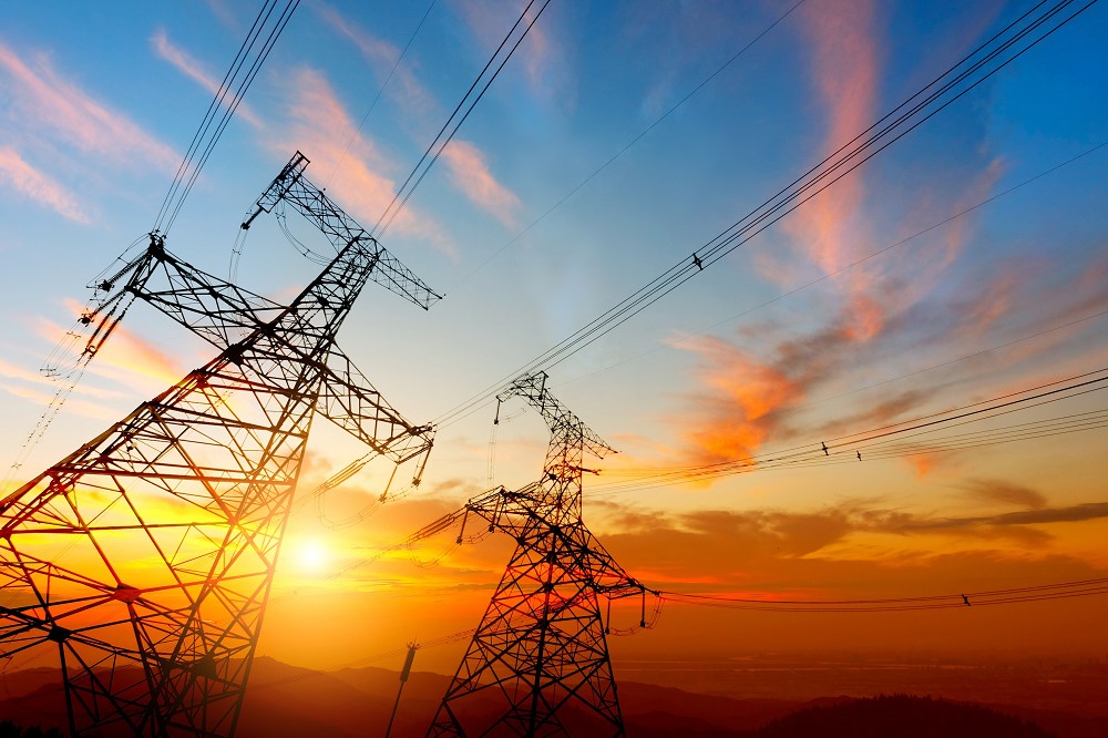 Energy Grid Powerlines