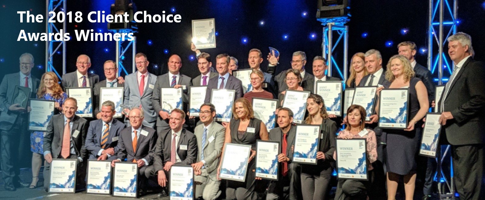 2018 Client Choice Award winners
