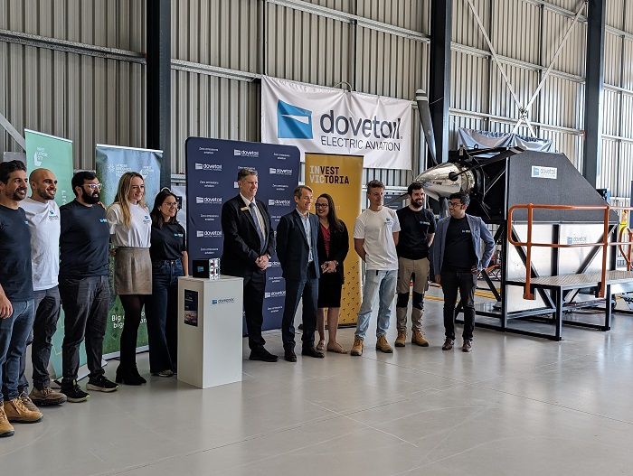 Photo of Dovetail Electric Aviation announcement