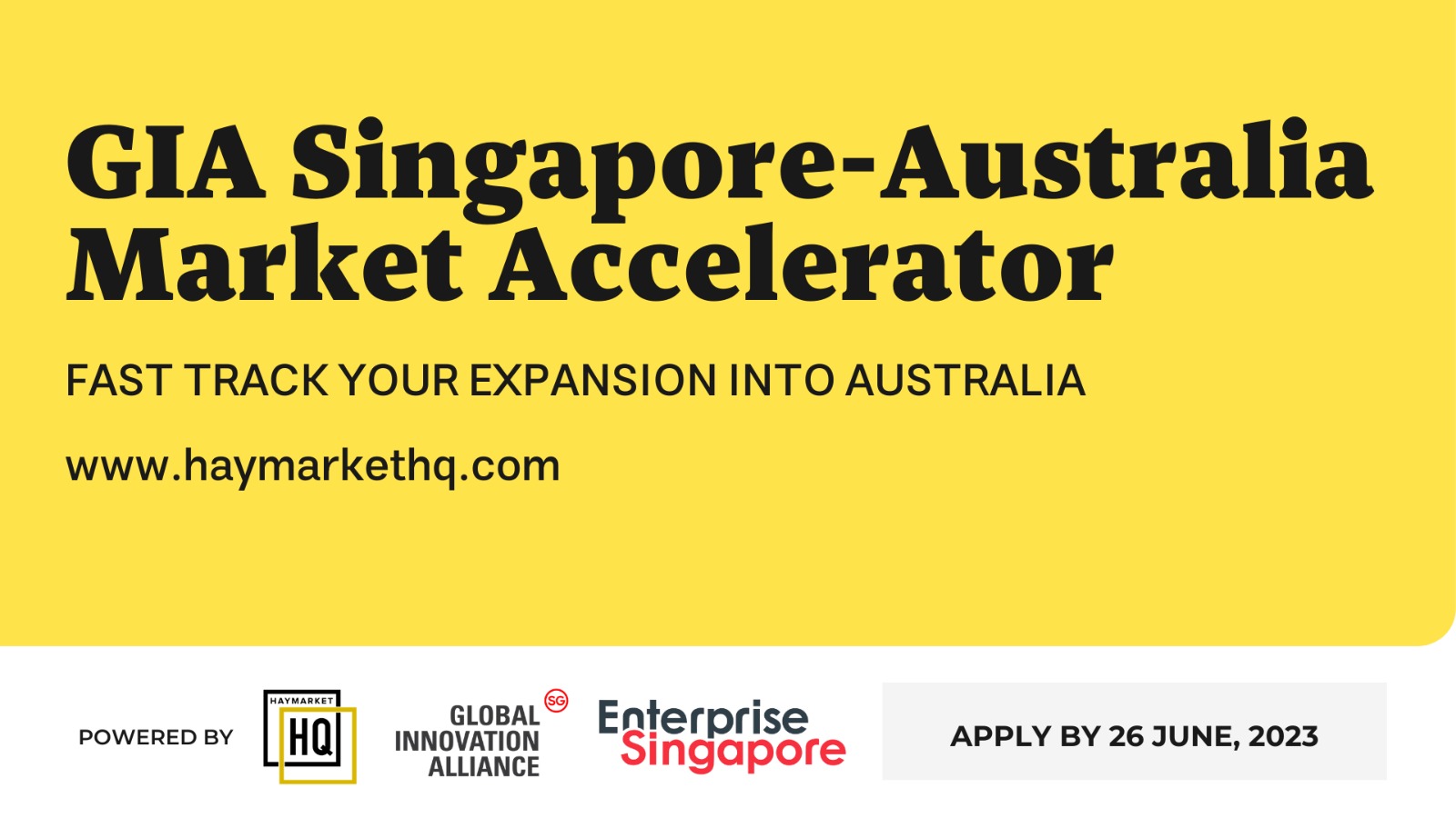 GIA Singapore-Australia Market Accelerator graphic