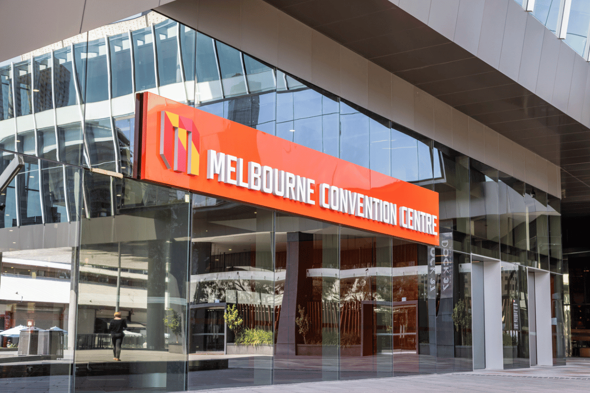 Melbourne Convention Centre stock photo