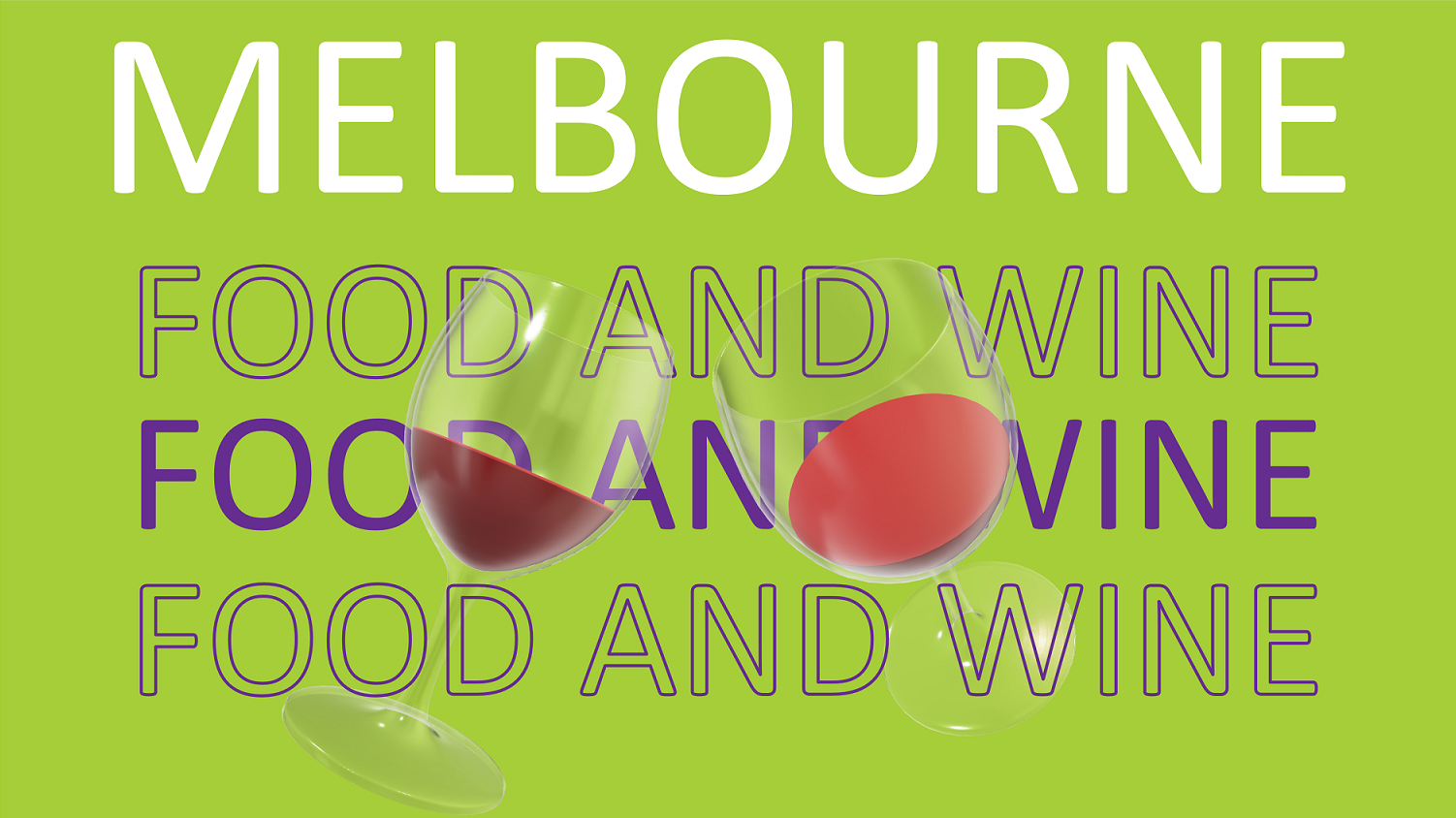 Melbourne Food and Wine Festival graphic