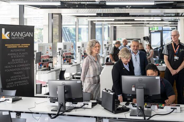 Electric Vehicle Lab at Victoria's Kangan Institute