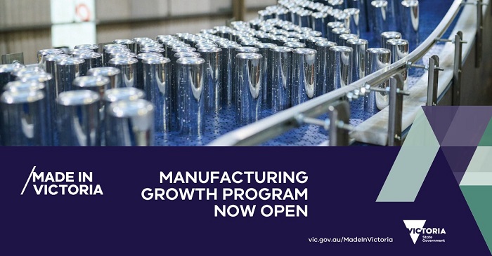 Graphic - Round 2 of the Made in Victoria – Manufacturing Growth Program